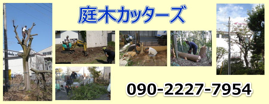 庭木カッターズ | 武蔵村山市の庭木の伐採を承ります。